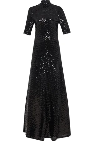 ROSETTA GETTY Zip-up turtleneck gown