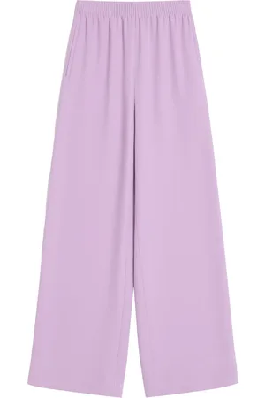 VALENTINO GARAVANI Silk flared trousers