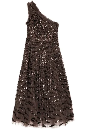 Needle & Thread One-shoulder dress