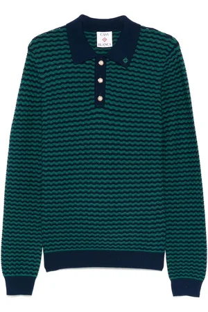 Casablanca Mini Wave polo shirt