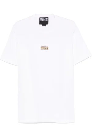 VERSACE Logo-plaque T-shirt