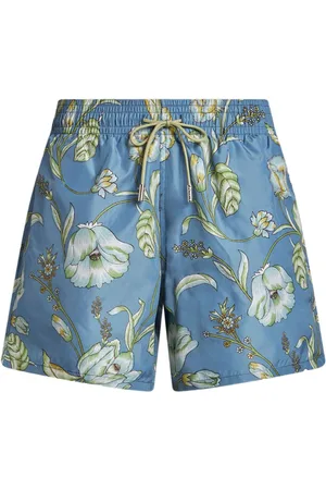 Etro Floral print swim shorts