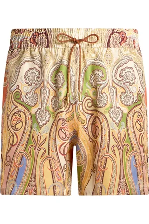 Etro Paisley-print swim shorts