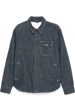 James Perse Denim Sherpa Shirt jacket