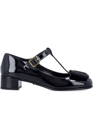 Prada 35mm Mary Jane bow pumps