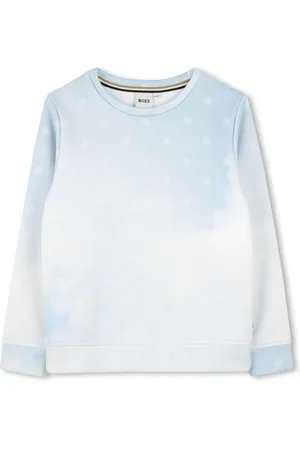 HUGO BOSS All-over logo print sweatshirt