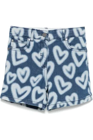 Stella McCartney Heart-print shorts