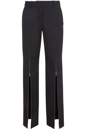 FLEUR DU MAL Zip-up split trousers