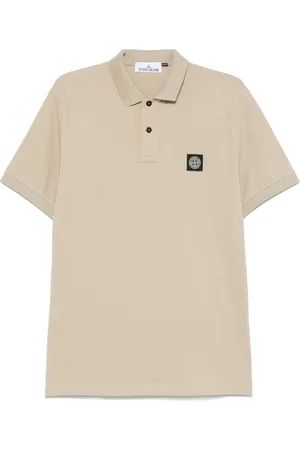 Stone Island Compass-motif polo shirt