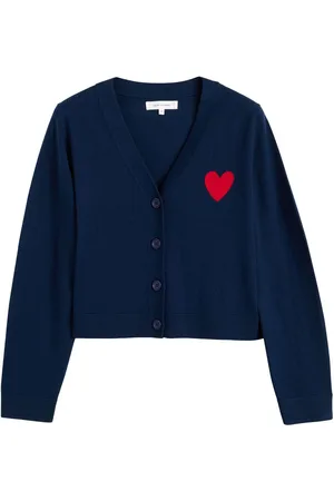 Chinti & Parker Heart-motif cardigan