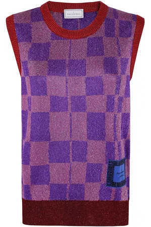 PIERRE-LOUIS MASCIA Patterned-jacquard top