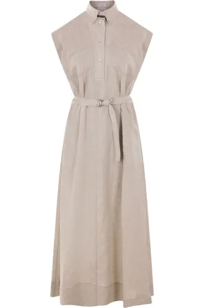 Brunello Cucinelli Linen maxi dress