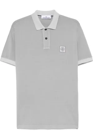 Stone Island Compass-patch polo shirt