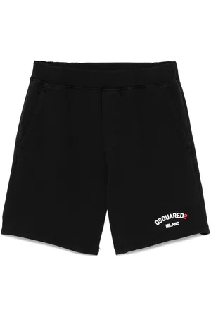 Dsquared2 Logo-raised track shorts