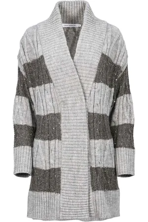 SIMONA CORSELLINI Striped cardigan