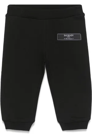 Balmain Logo-patch track pants