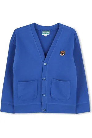 Kenzo Tiger Head-patch cardigan