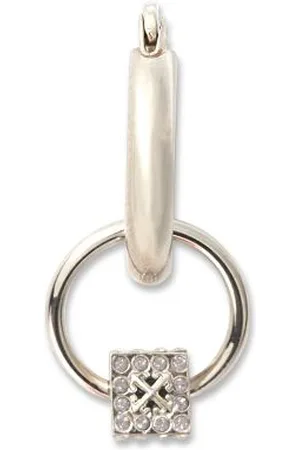 OFF-WHITE Mini Dice single hoop earring