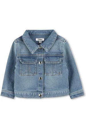 Chloé Logo-patch denim jacket