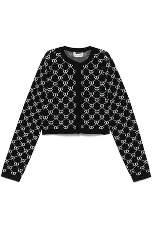 Twin-Set Logo-intarsia cardigan