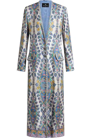 Etro Paisley-print duster coat
