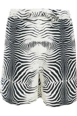 Roberto Cavalli Zebra-print shorts