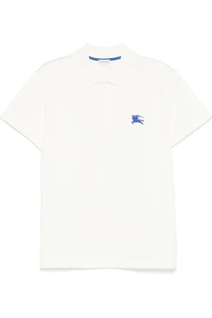 Burberry EKD-embroidered polo shirt