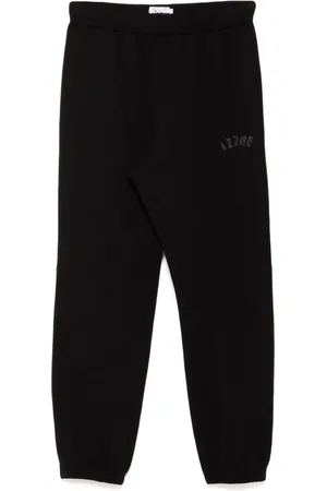 Izzue Logo-patch pants