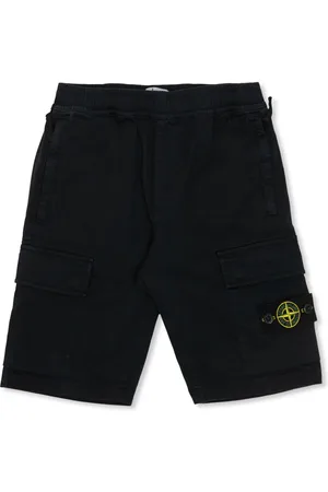 Stone Island Compass-badge cargo shorts