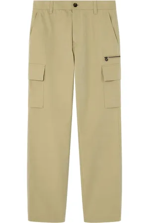 VERSACE Gabardine cargo trousers