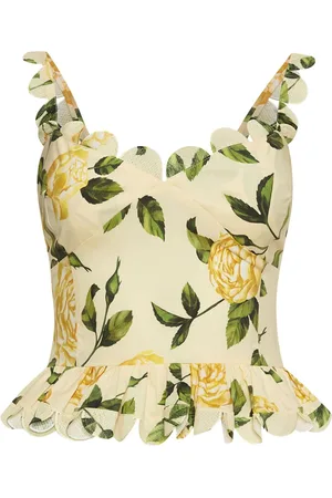 Oscar de la Renta Poplin blouse