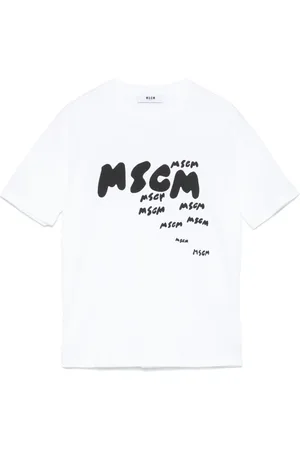 Msgm Logo-print T-shirt