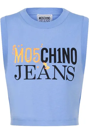 Moschino Logo-print tank top