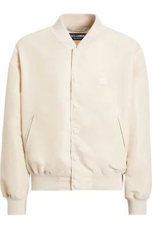 Dolce & Gabbana Logo-plaque bomber jacket