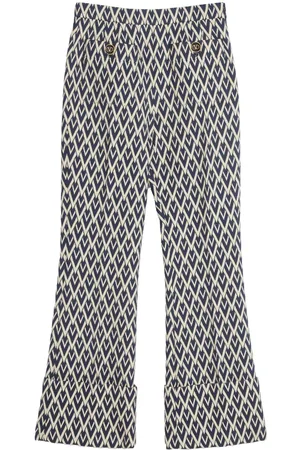 VALENTINO GARAVANI Toute La V jacquard trousers