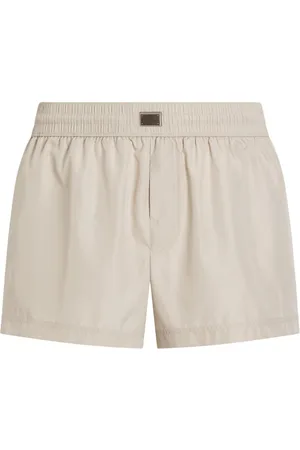 Dolce & Gabbana Logo-plaque swim shorts