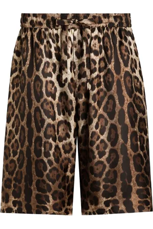 Dolce & Gabbana Leopard-print shorts