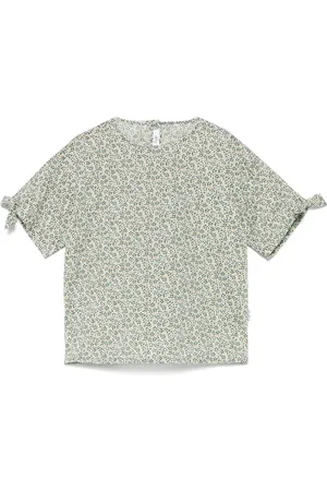 Il gufo Floral-print blouse