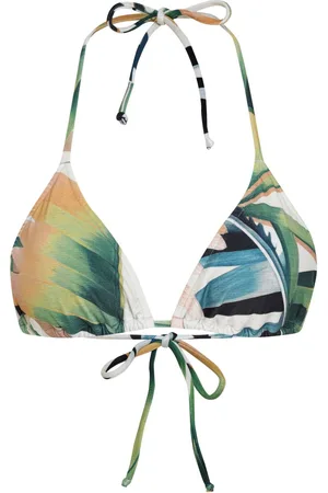 Lygia & Nanny Floral-print bikini top