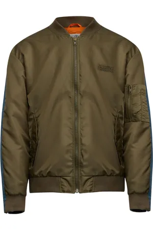 Maison Margiela Numbers-motif bomber jacket