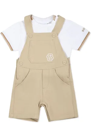 HUGO BOSS T-shirt and dungarees set