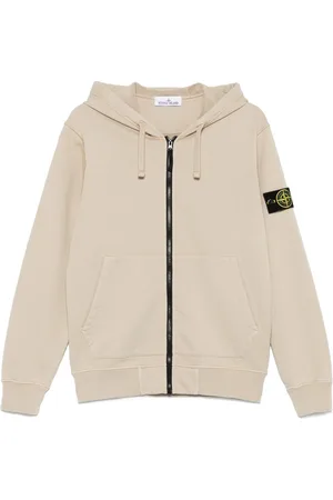Stone Island Detachable-badge hoodie