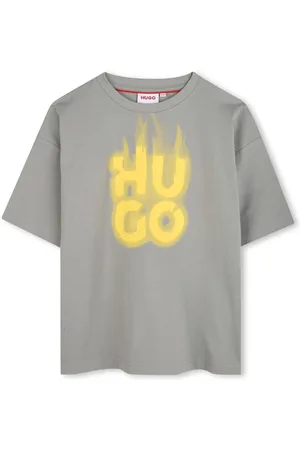 HUGO BOSS Logo-print cotton t-shirt