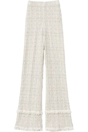 Twin-Set Boucl?? lurex trousers