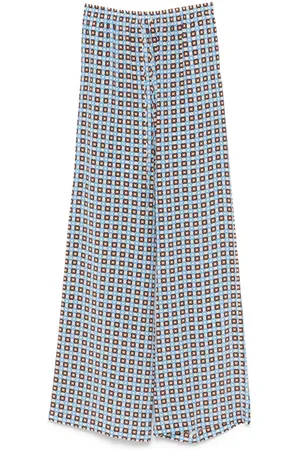 ERMANNO SCERVINO Geometric-print trousers