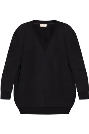 Marni V-neck sweater dress