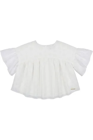 Moschino Broderie-anglaise top