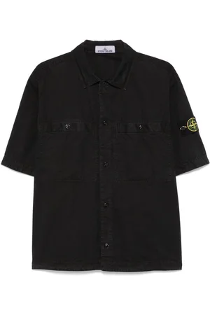 Stone Island Compass-badge shirt