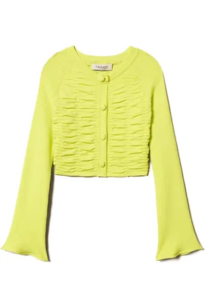 Twin-Set Shirred cardigan