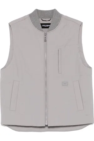 Dolce & Gabbana Logo-patch gilet